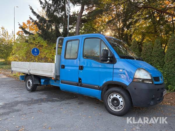 Flakbil Renault Master HDCUK6 Nybesiktigad