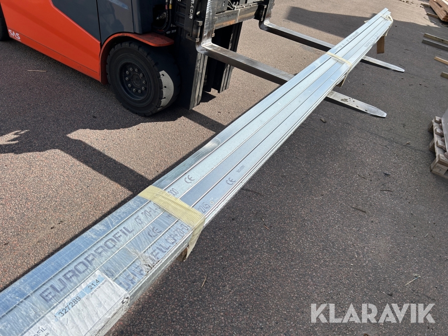 Stålregel Europrofil 8 st