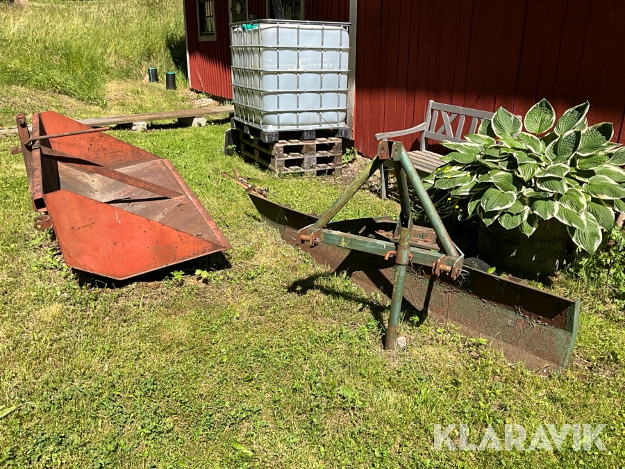 Skopa och schaktblad