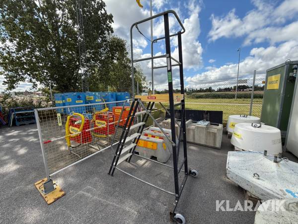 Trappstege med plattform Wibe WAP TMR YF-1.5