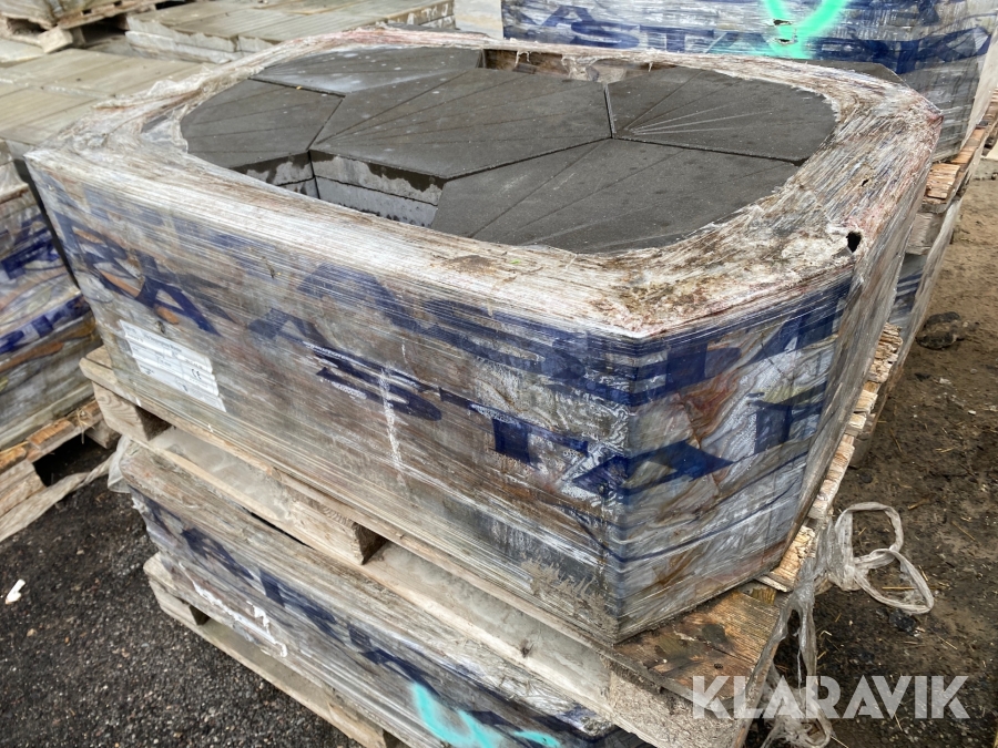 Plattor 2 st pallar Starka Villa Steppingstone Mönster (Nya)