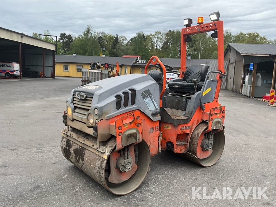 Tandemvält Hamm HD12 W