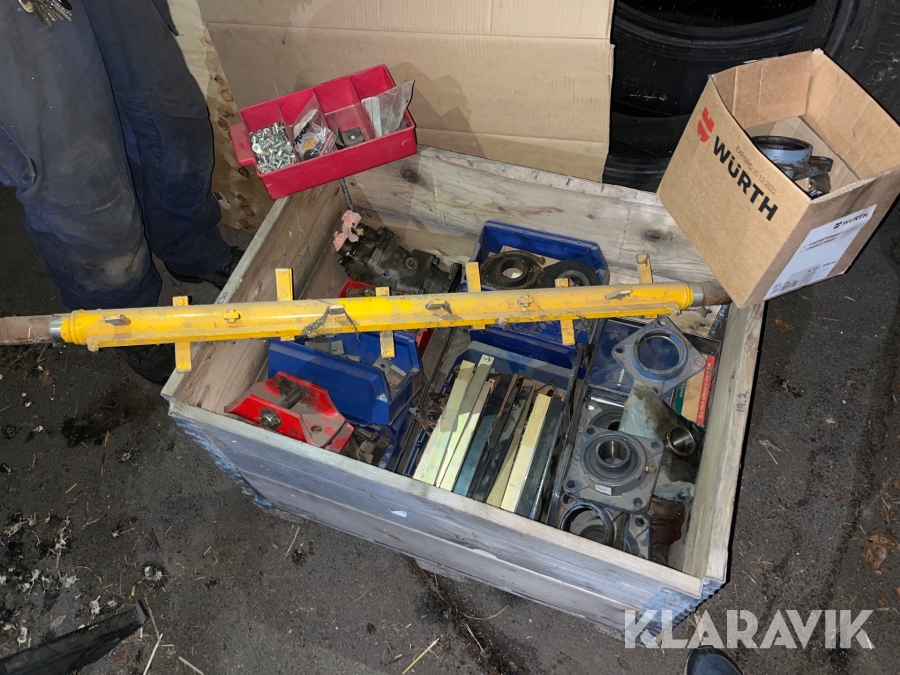 Reservdelar till sandspridare och snöblad EPOKE