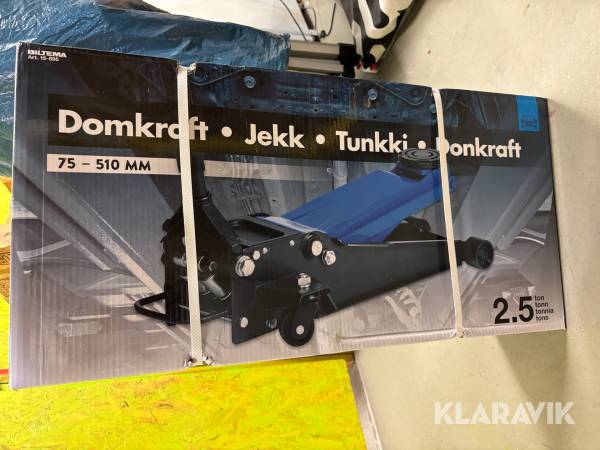 Domkraft Biltema 75-510 mm
