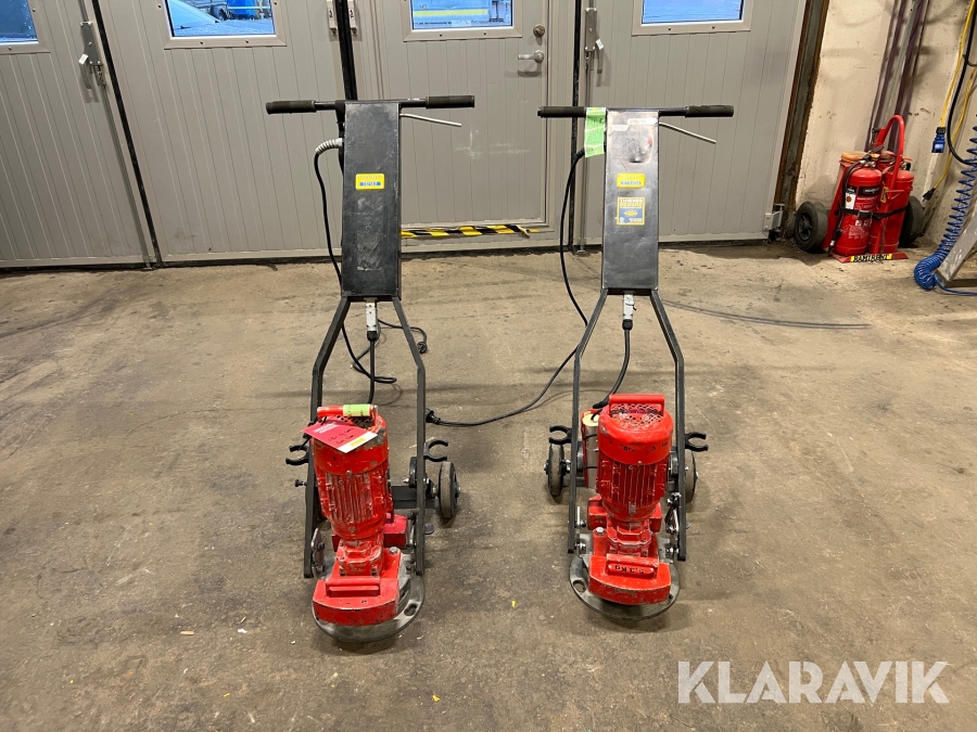 Golvslip el för betong Midhage Barracuda S4