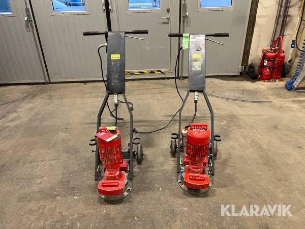 Golvslip el för betong Midhage Barracuda S4