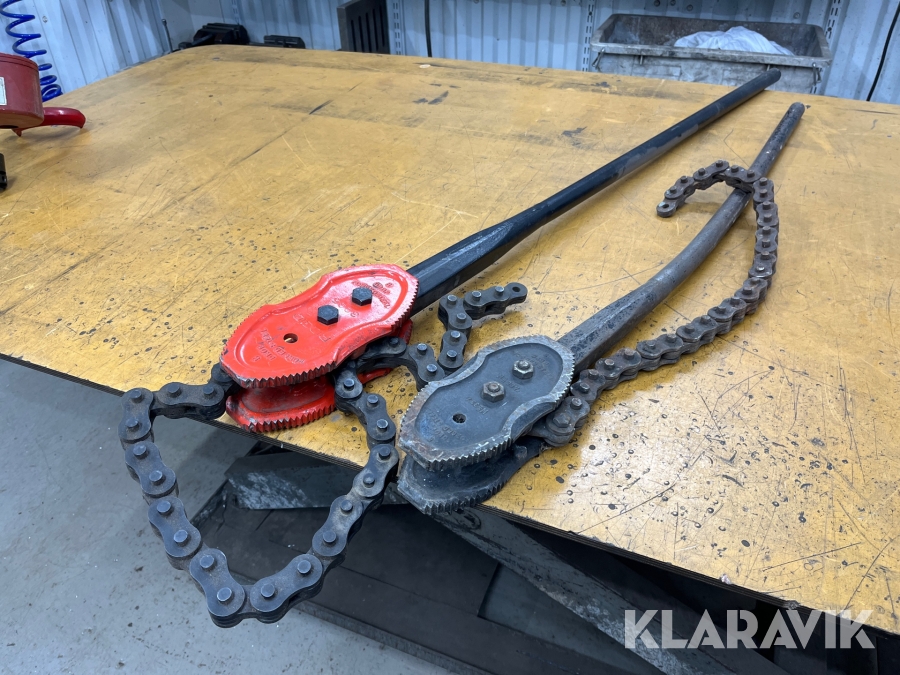 Kedjerörtång Ridgid 8” / 6