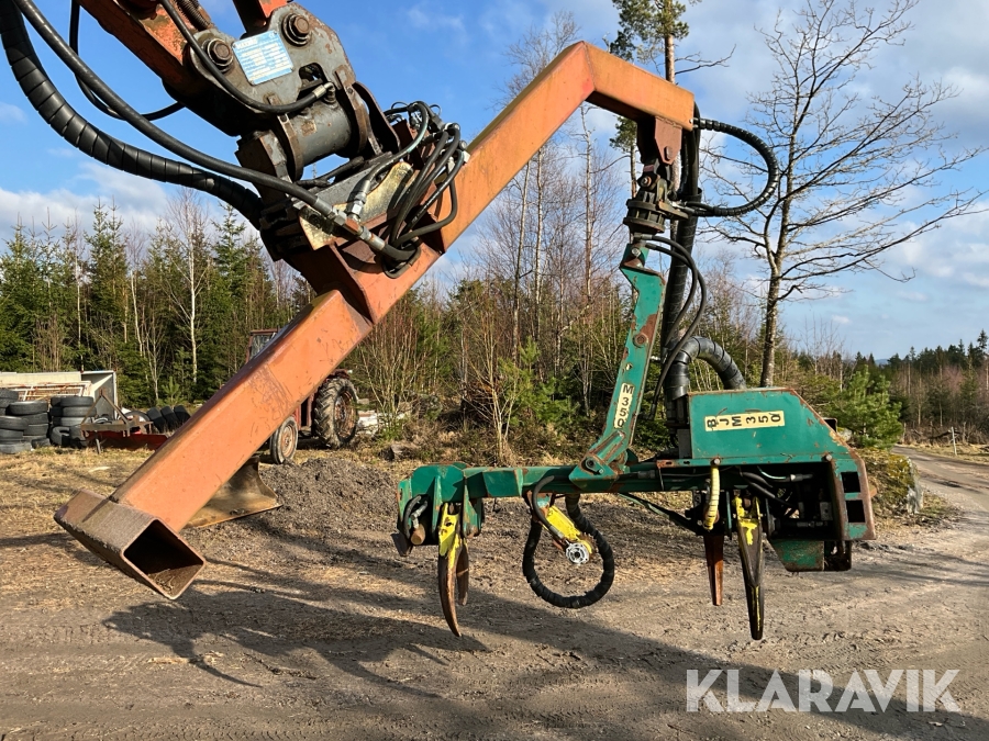 Skördaraggregat BJM 350 , S40 fäste