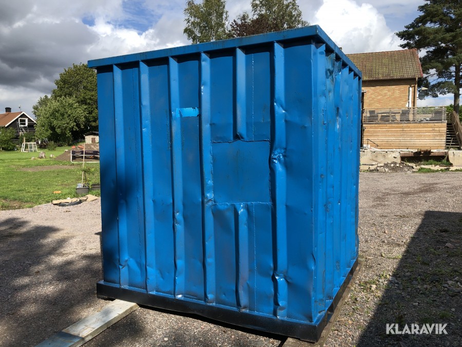 Klaravik Auktioner Container med drivmedelstank