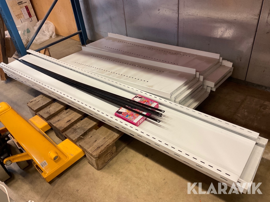 Arkivhyllor av plåt  