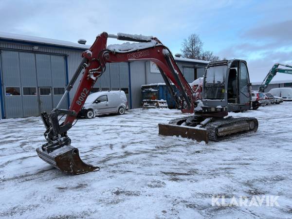 Grävmaskin Neuson 8002 8.5ton