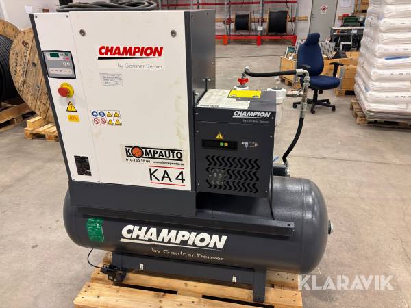 Tryckluftskompressor Gardner Denver Compressor KA 4