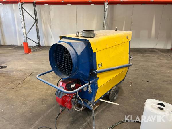 Luftvärmare värmeväxlad Thermobeto 700