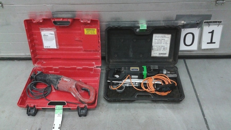 KÄRNBORRMASKIN EL & TIGERSÅG EL