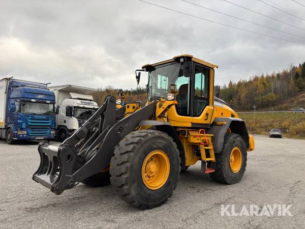 Hjullastare Volvo L60H med våg