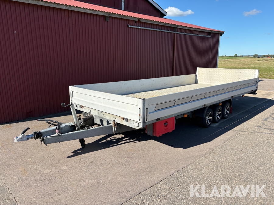 Maskinsläp Agados Multitransport Adam B3 3,5ton tippbart