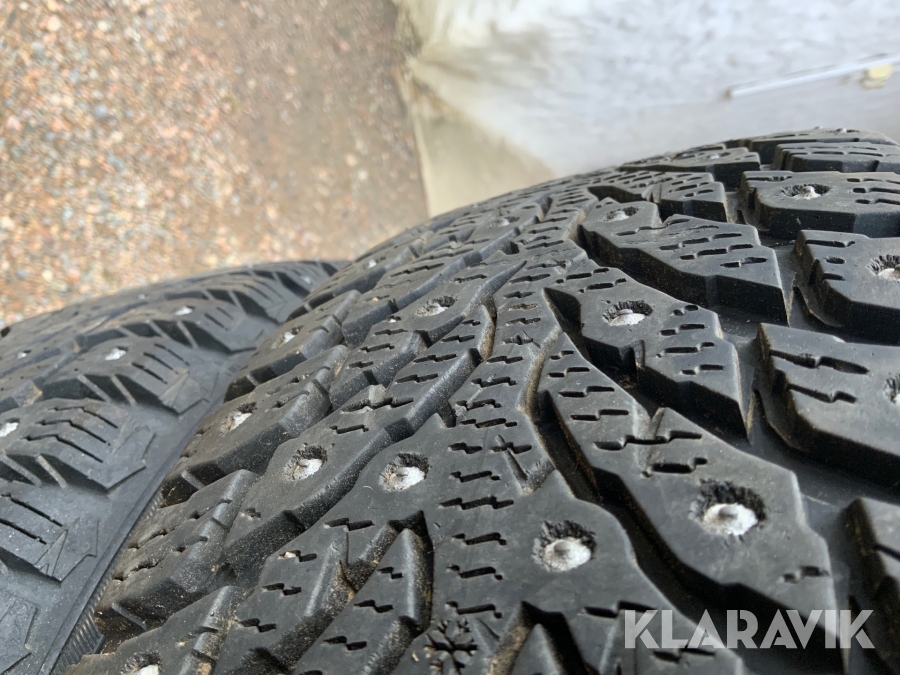 Dubbdäck på fälg Hakkapeliitta 195/65 R15 95T, Alingsås, Kla