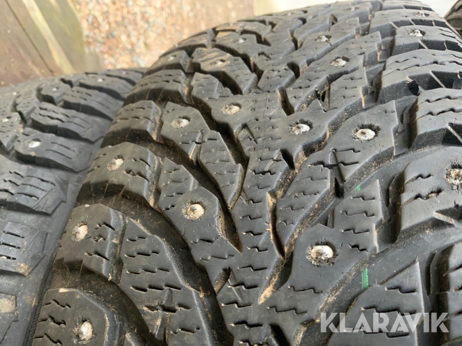 Dubbdäck på fälg Hakkapeliitta 195/65 R15 95T, Alingsås, Kla