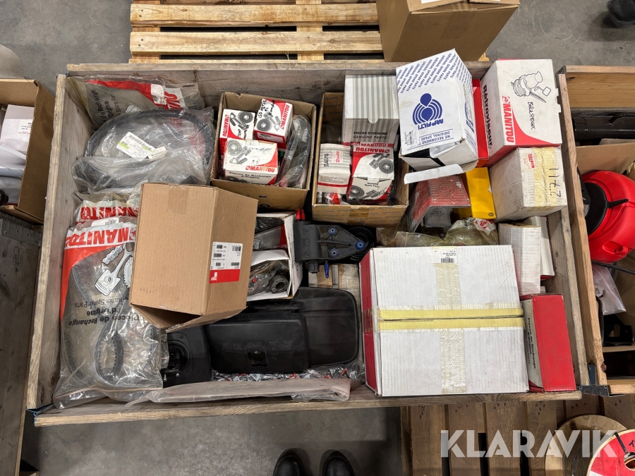 Reservdelar teleskoplastare Manitou