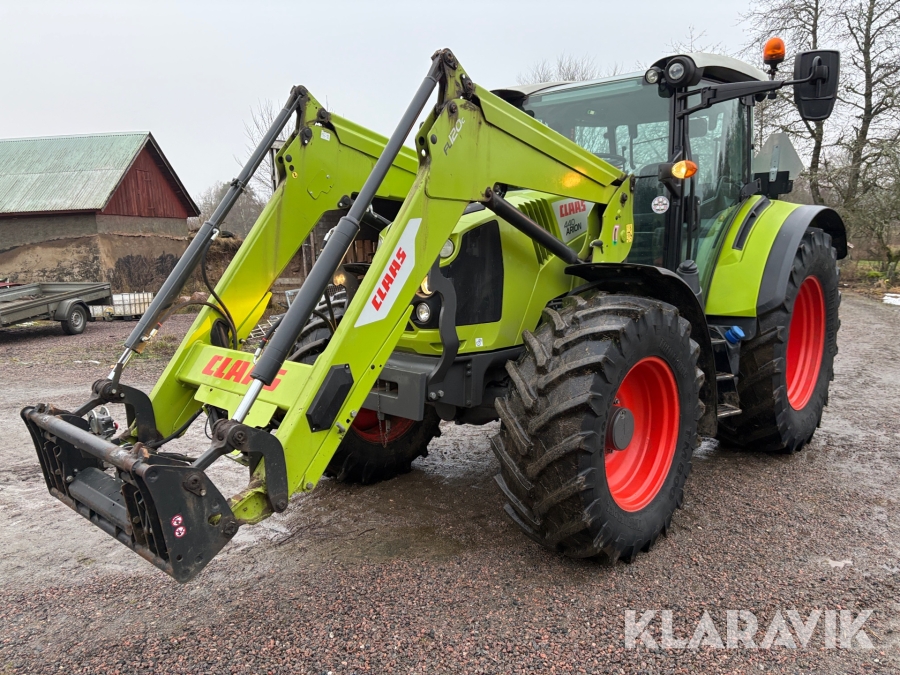 Traktor Claas 440 Arion med frontlastare