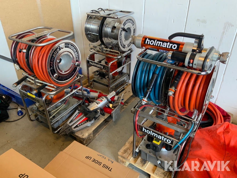 Hydrauliska klippverktyg med tillbehör Lukas LSP 40 B 3 st