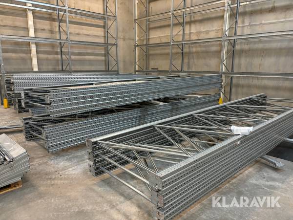 Djuplagring pallställ Constructor P90 6st rader