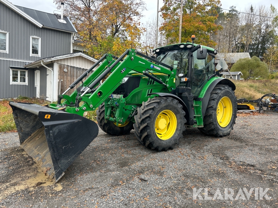 Traktor John Deere 6140R med lastare