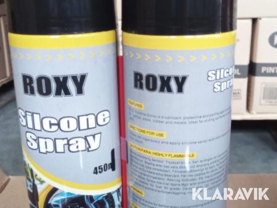 Silikonspray Roxy 24 st 450 ml