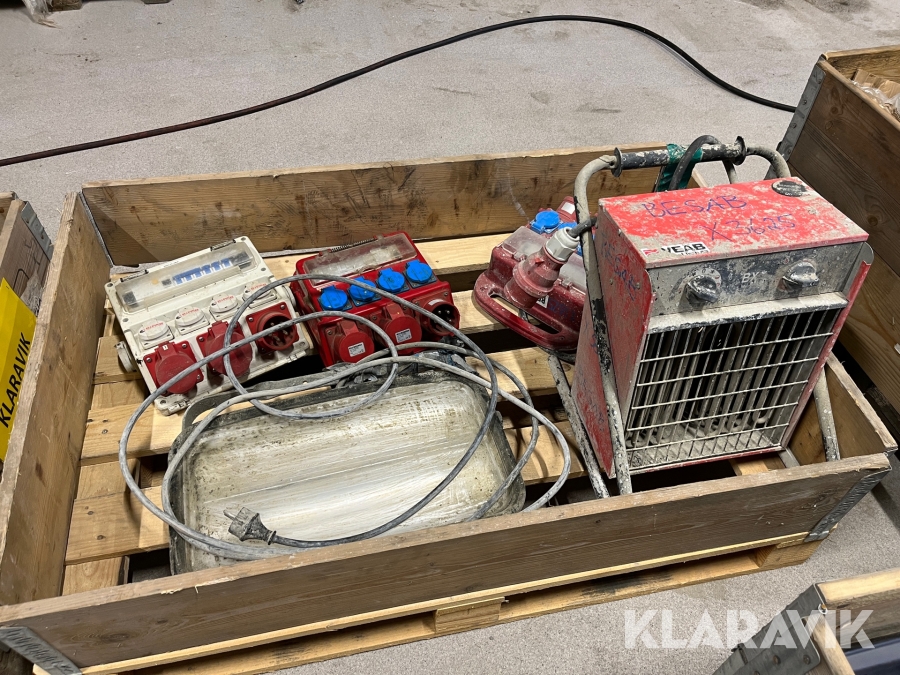 Elcentraler & värmefläkt