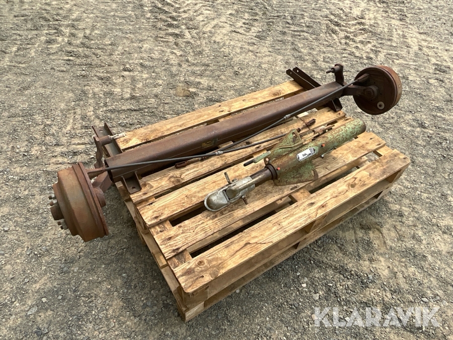 Axel med påskjutsbroms