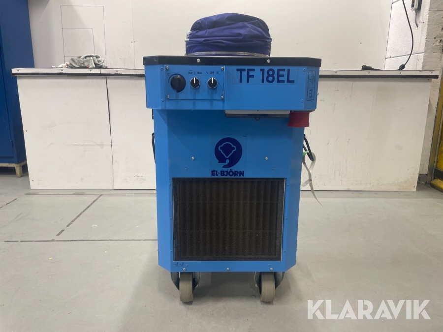 Varmluftsfläkt El-Björn TF 18 EL