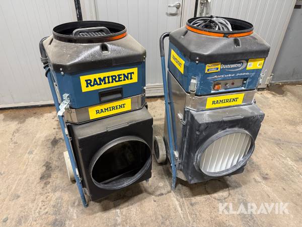 Luftrenare Dustcontrol AirCube 2000 2st