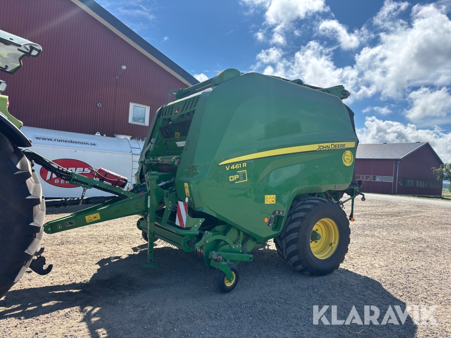 Rundbalspress John Deere V461R