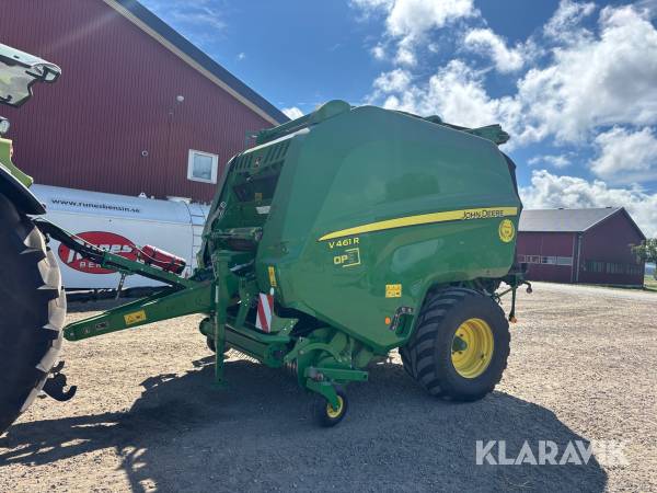 Rundbalspress John Deere V461R