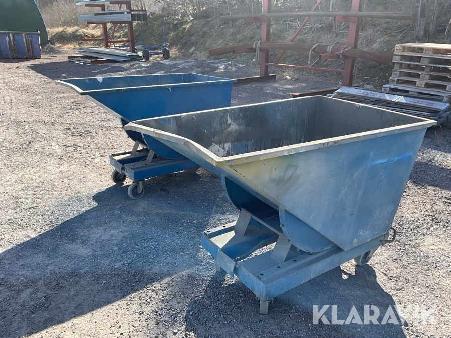 Tippcontainer Intra 600l 2st