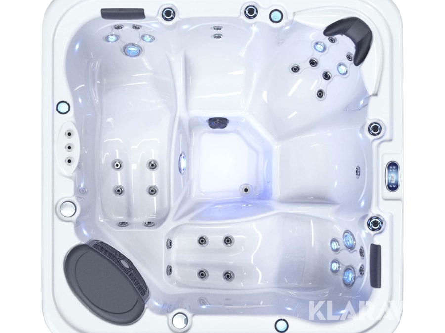 Spabad Balboa med 3 sittplatser och 2 liggplatser Mörkgrå