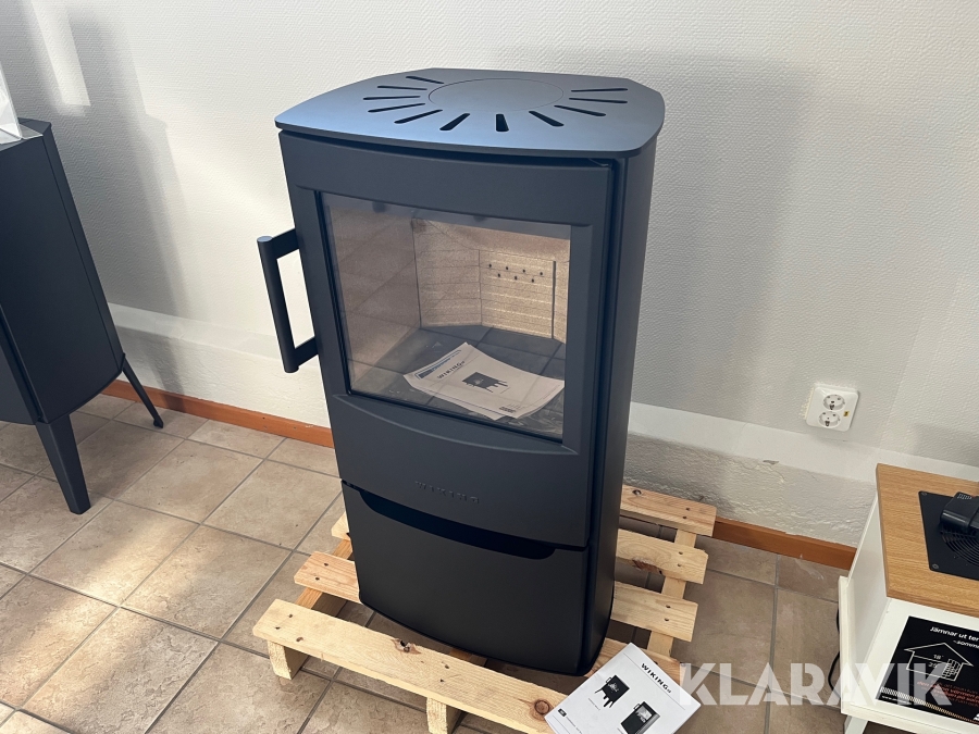 Braskamin Wiking Mini 4, 4,5 kW lagertömning