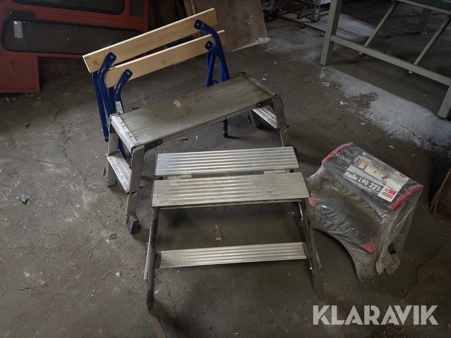 Bockar och trappstegar 5st