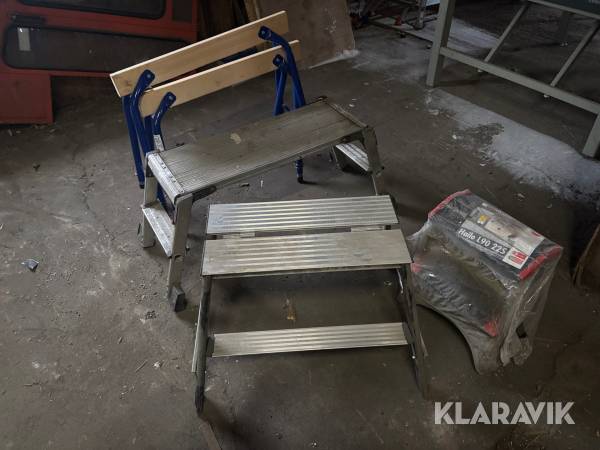 Bockar och trappstegar 5st