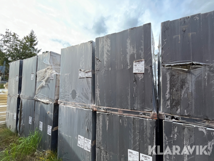Cellglasisolering Foamglas Board T4+ med tillhörande lim