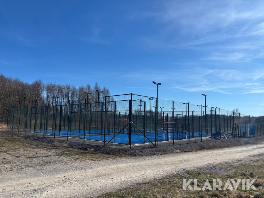 Padelbanor Padeltotal 4 st med anläggning