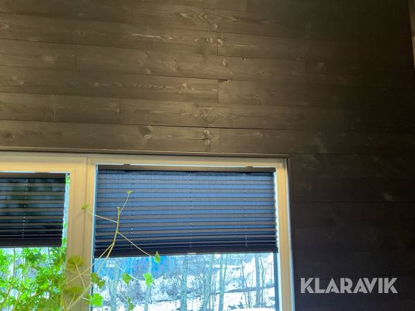 Träpaneler/ akustikpaneler Easy Wall Noah Svart 27m2