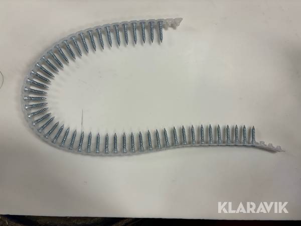 Bandad hårdgipsskruv stort parti, 7x25 mm