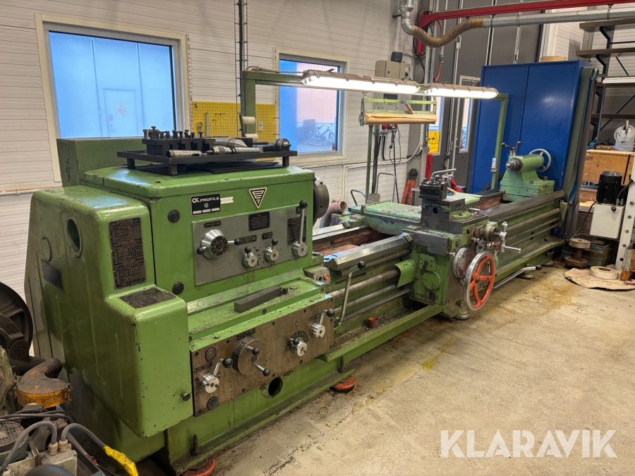 Svarv Profila 1M63 med tillbehör