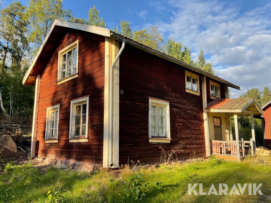 Timmerhus för bortforsling