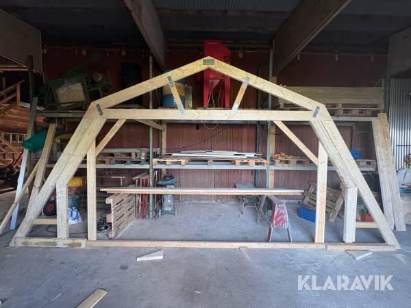 Takstolar brutet sadeltak eller mansardtak