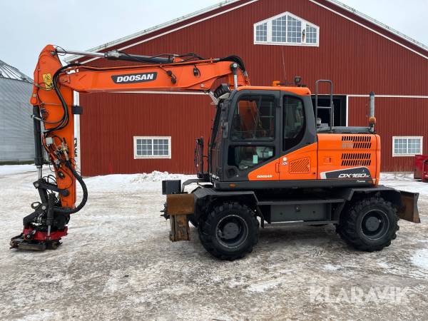 Grävmaskin Doosan DX160W