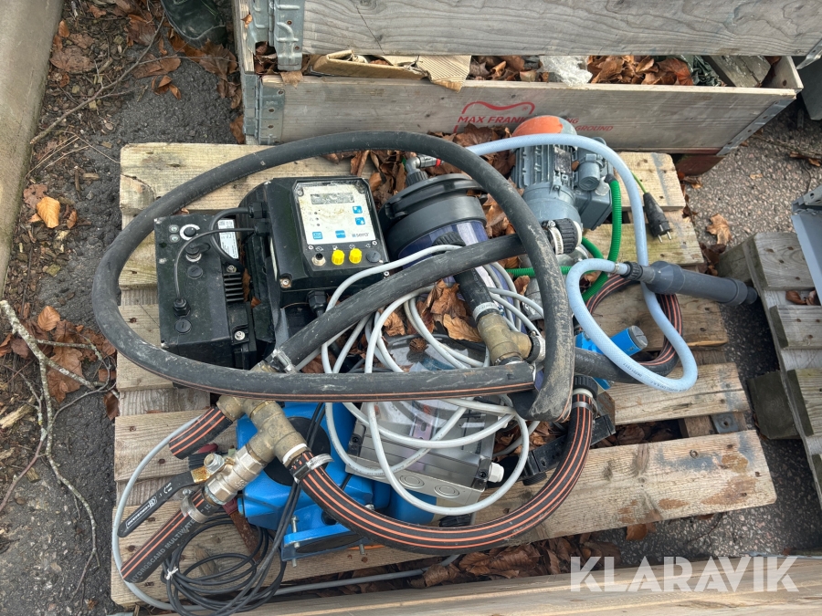 Vattenhantering Doserare, omrörare och pump