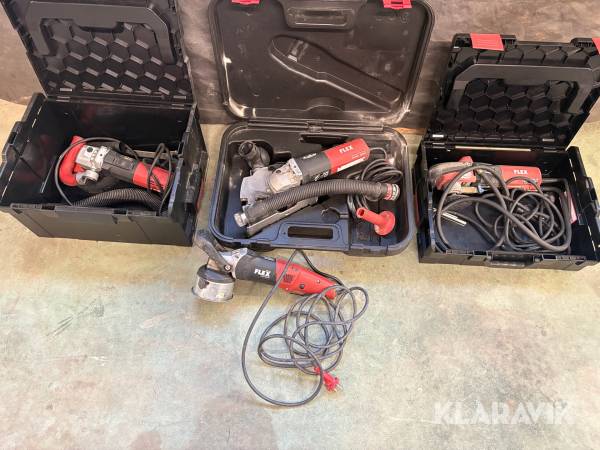 Slipmaskiner Flex 4 st