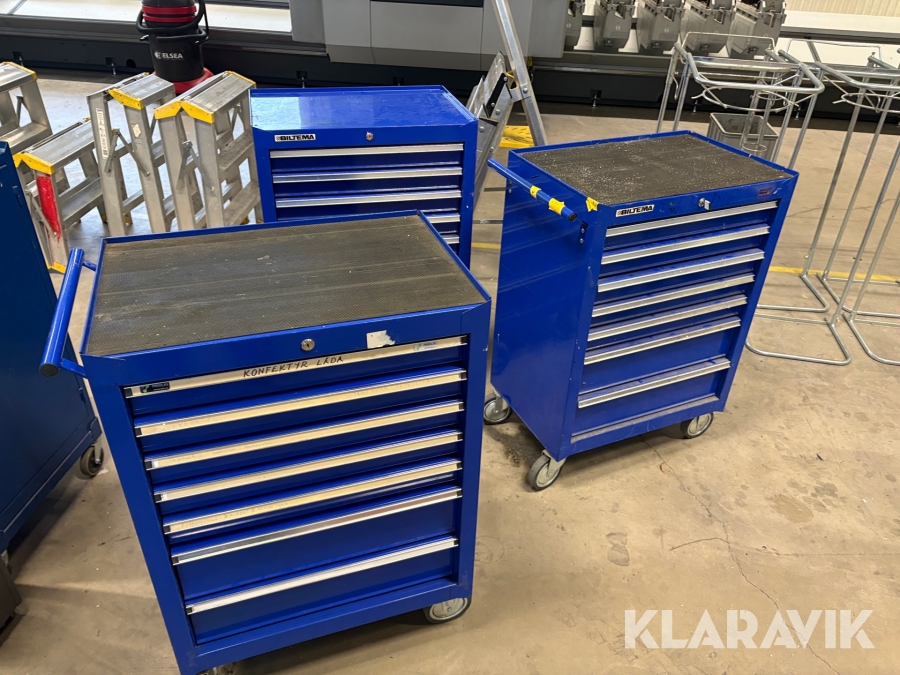 Verktygsvagnar Biltema